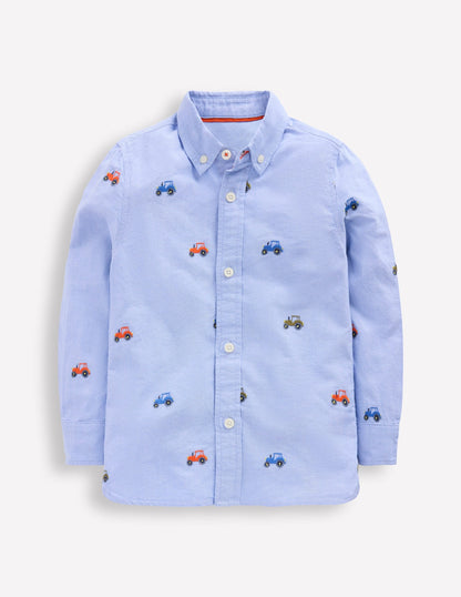 Embroidered Shirt-Oxford Tractors