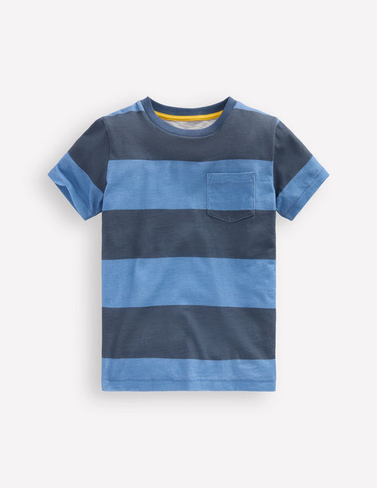 Everyday Short Sleeve T-Shirt-Blue Yonder / Medieval Blue