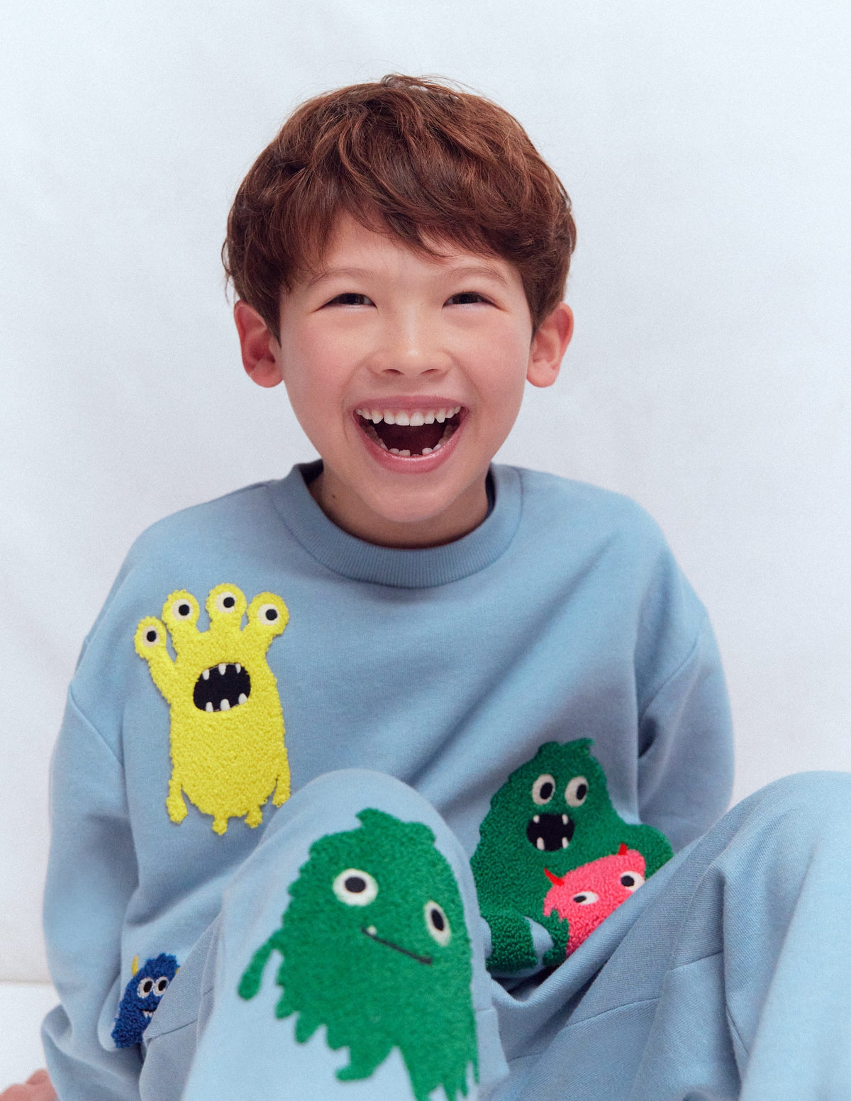 Fun Sweatshirt-Boucle Monster