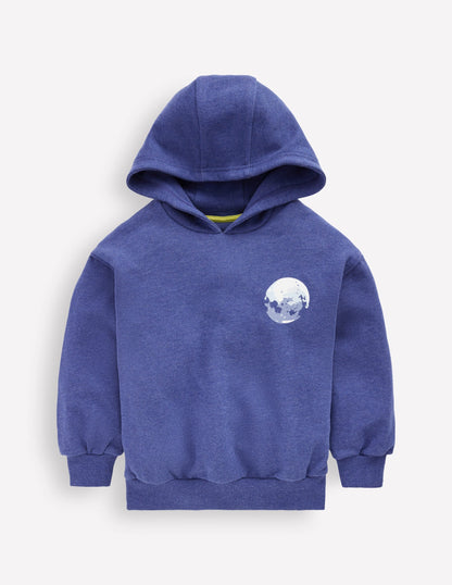 Front and Back Hoodie-Moon Phases