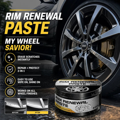 🥳2026 HOT SALE🥳💞50K+ SOLD!💨✨All-in-One Wheel Care & Restoration Paste