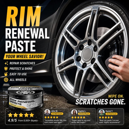 🥳2026 HOT SALE🥳💞50K+ SOLD!💨✨All-in-One Wheel Care & Restoration Paste